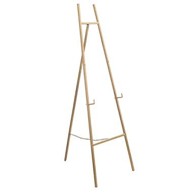 Imagem de Cavalete de pintura a óleo de metal de tripé, suporte de exibição de pôster ajustável para cena de casamento, suporte de moldura de foto para sala de estar,