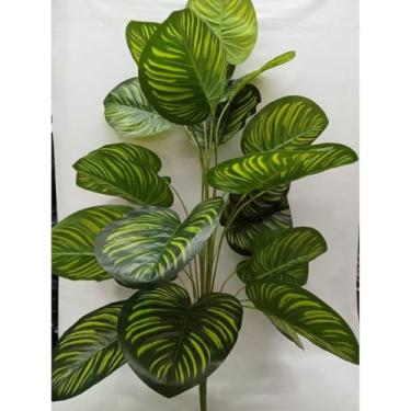 Imagem de Yucca Artificial Premium 1,10m / 1,15m – Plantas Decorativas Realistas para Ambientes Internos e Externos(1,Comigo Ninguém Pode 24 Folhas)