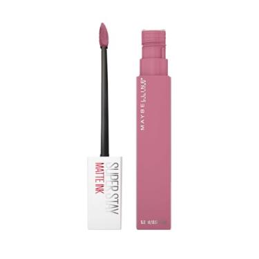 Imagem de Maybelline SuperStay Matte Ink Batom Líquido Matte Longa Duração 16H com Aplicador Preciso, Não Transfere e Cor Intensa, Acabamento Matte Confortável, Cor 180 Revolutionary Rosa Malva, 5ml