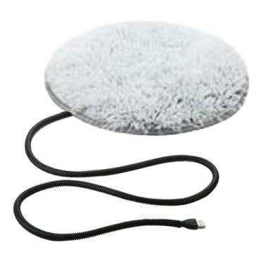 Imagem de Generic Tapete térmico para gatos, almofada térmica para cama de animais de estimação, tapete aquecido para gatinhos e cães de pequeno porte, Cinza Gradiente