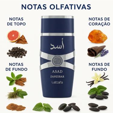 Imagem de Lattafa Asad Zanzibar EDP 100ml Masculino