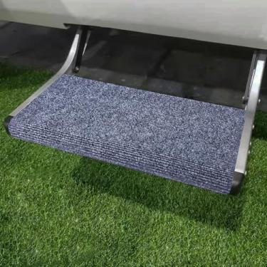 Imagem de Tapete de degrau para trailer, cobertura de escada de trailer, tapete para degrau de trailer de 45 a 58 cm de largura