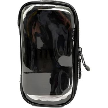 Imagem de Estojo Organizacional Box para 50 Canetas – Transparente, Resistente e com Divisória Interna - PRETO