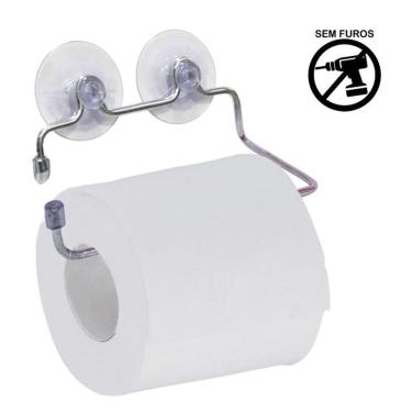 Imagem de Porta Papel Higiênico Com Ventosas Csk 3530 Bc