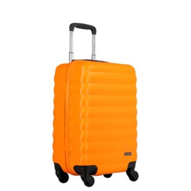 Imagem de Mala de Viagem Bordo 10kg Super Resistente, Cadeado Fixo, Rodas 360° – Sestini (Amarelo, Bordo)