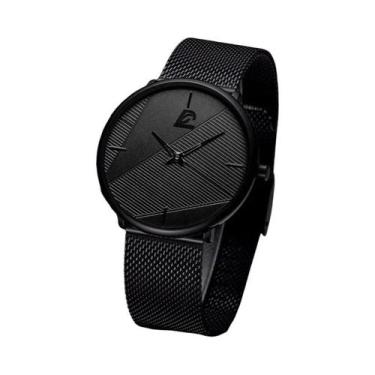 Imagem de Relógio De Pulso Masculino Ultra-Fino Minimalista De Moda Quartz 2023 