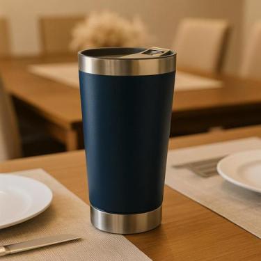 Imagem de Copo Térmico Personalizado 473ml com Nome  KeepCool Inox para Bebidas 