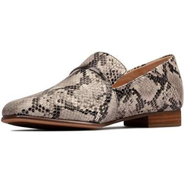 Imagem de Clarks Acabamento de viola puro, Cobra cinza, 6