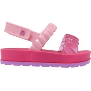 Imagem de Sandália Infantil Menina Papete Casual Dia a Dia Passeio Escola Conforto Zaxynina 19287-Feminino