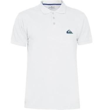 Imagem de Camisa Polo Quiksilver Embroidery Piquet Branca-Unissex