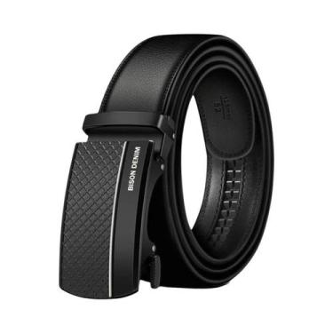 Imagem de Cinto Automático Masculino De Couro Genuíno Luxuoso Designer Alta Qual