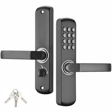 Imagem de MUTEX Fechadura de porta mecânica MX230G - Teclado sem chave ou entrada de chave mecânica, à prova de água e calor/fogo, 100% mecânica, boa para interior e exterior (versão 2026)