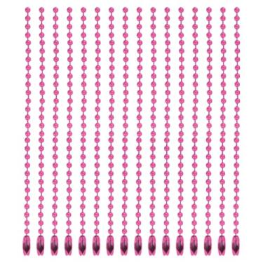 Imagem de Generic 20 peças corrente de contas de bola de 12 cm de 5 polegadas, corrente de bola de metal com conectores para pendurar ornamento, joias, colar, etiqueta de cachorro, chaveiro, decoração de Natal
