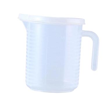 Imagem de Bothyi Copo medidor para líquidos, jarra versátil com bico de fácil manuseio, utensílio de cozinha com design ergonômico, recipiente para misturar óleo e, 500ml