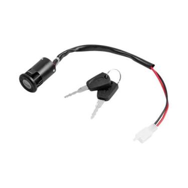 Imagem de Chave De Ignição Universal Para Scooter Elétrica, Interruptor Liga/Des