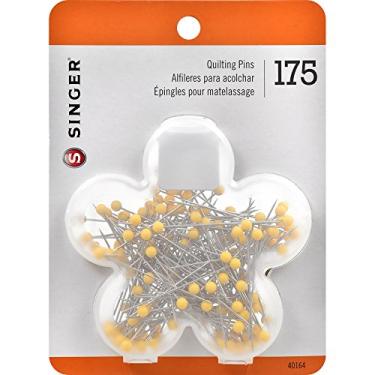 Imagem de SINGER 40164 Pinos de colcha em caixa de flor, 175 unidades