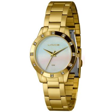 Imagem de Relógio Lince Feminino LRG4735L34 BXKX Dourado-Feminino