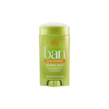 Imagem de Desodorante Antitranspirante Sólido Ban Sweet Simplicity, Branco, Miami, 73 g