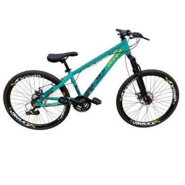 Imagem de Bicicleta 26 VikingX Tuff30 21v Freios Comum Mecânico Pneu Slick Fino 