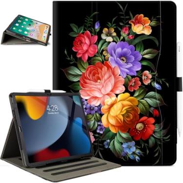 Imagem de Lokigo Capa para iPad Pro 12,9 polegadas (6ª/5ª/4ª/3ª) geração, iPad Air 13 polegadas M3/M2 (2025/2024), [suporta Apple Pencil USB-C], suporte de visualização flexível, despertar/hibernar automático