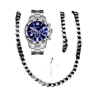 Imagem de Relógio Esportivo Masculino Com Mostrador Grande, Relógio De Pulso Com