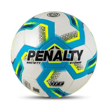 Imagem de Bola Society Penalty Storm Costurada Oficial Azul Xxiii
