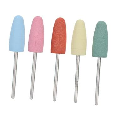 Imagem de Cosiki Brocas de Borracha para Unhas, Rebarba de Polimento de Unhas de Longa Duração para Acessório de Máquina de Pedicure, 5 Peças (171)