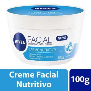Imagem de Creme Hidratante Facial Nutritivo 100g Nivea 5 em 1