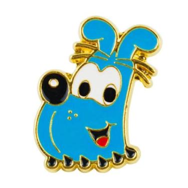 Imagem de Broche Metal Rosto Bidu 3x3cm - Turma Da Mônica - Taimes