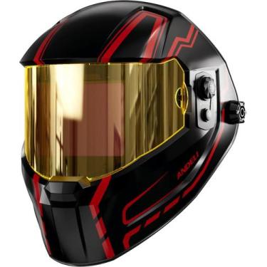 Imagem de Máscara de Solda ANDELI OPTIM-600LB-NMB com Visão Panorâmica