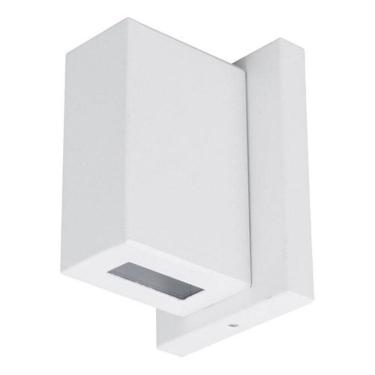 Imagem de Arandela De Parede Jardim Varanda Branca Alumínio - Branco