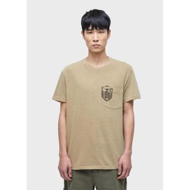 Imagem de T-shirt bolso brasão OSKLEN-Masculino