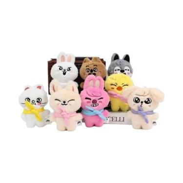 Imagem de Chaveiro De Pelúcia Fofo Stray Kids, Pingente De Animal, Brinquedo De 