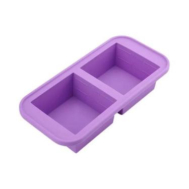 Imagem de Formas De Silicone Herméticas Para Congelador Com Tampas, Molde De Gel