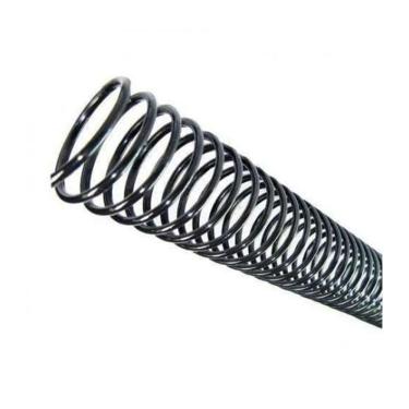 Imagem de Espirais para Encadernação Preto 29mm 200 Folhas 35 Unidades