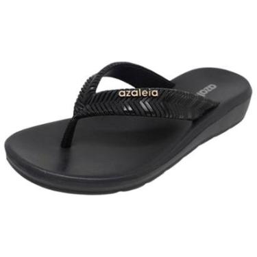 Imagem de Tamanco Feminino Anabela Design Tramado Casual Azaleia Lizi-Feminino