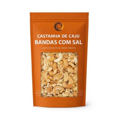 Imagem de Castanhas de Caju Torradas em Bandas com Sal 1kg MN PLUS