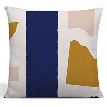 Imagem de Kit 4 Capas Para Almofadas Decorativas Juma Oxford 100% Poliéster - Granilite Preto