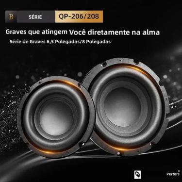 Imagem de Subwoofer Automotivo De 6.5/8 Polegadas 200W/220W Para Upgrade De Sist