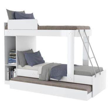 Imagem de Treliche Para Colchão 78 X 188 Cm Branco - MULTIMOVEIS