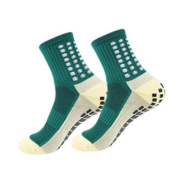 Imagem de Meias De Futebol Masculinas Antiderrapantes, Meias Esportivas Antiderr