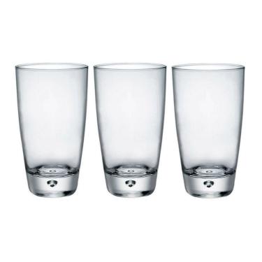Imagem de Jogo De 3 Copos Long Drink Bormioli Rocco 350Ml Luna