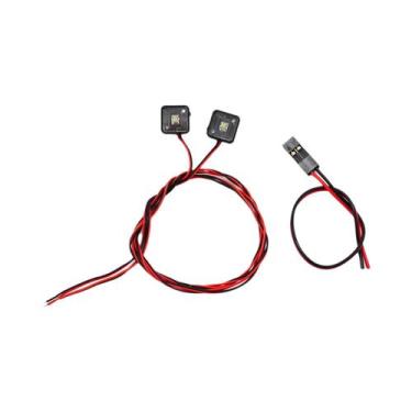 Imagem de Luz De Advertência LED Para Traxxas Trx4 D90 D110 Rc4wd Scx10 90046 Ta