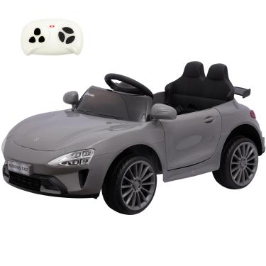 Imagem de Carro Elétrico Zippy Toys Esportivo Cinza ZU-7 12V Controle