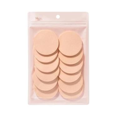 Imagem de Esponja De Maquiagem Super Macia 12 Peças, Uso Duplo Úmido E Seco, Par