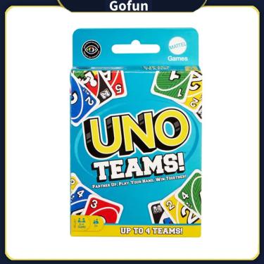 Imagem de Jogo de tabuleiro de cartas TEAMS uno For Family Party Game