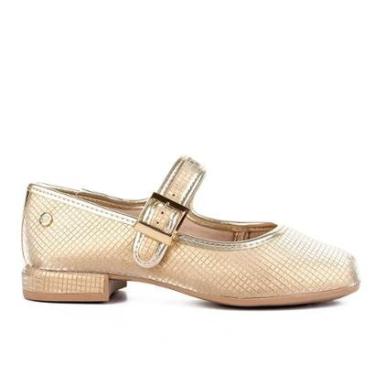 Imagem de Sapato Pink Cats Infantil de Salto Baixo Metalizado-Feminino