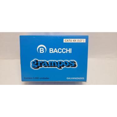 Imagem de Grampo Para Grampeador CATU 4X (1/2") Galvanizado cx com 5.000 unidade