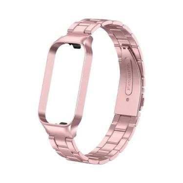 Imagem de Pulseira Ativa De Aço Inoxidável Mi Band 8 Para Xiaomi Smart Band 8 Ac