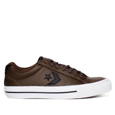Imagem de Tênis Masculino Converse Sport Casual Sintético Marrom-Feminino